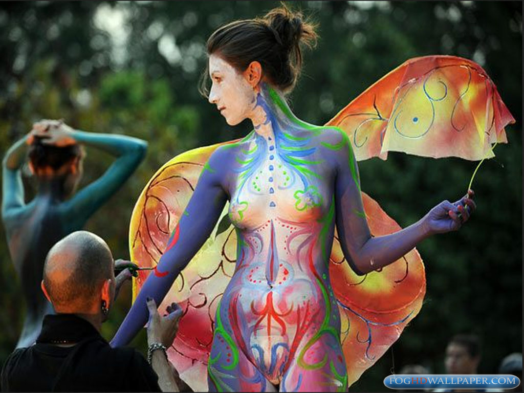 body painting clothes hd wallpaper 4kview 8