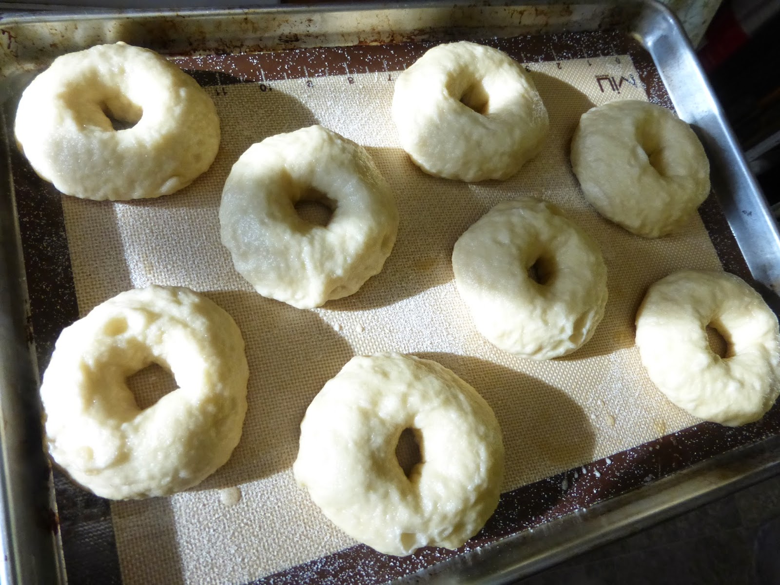 Daily happiness Bagels Recipe by Peter Reinhart