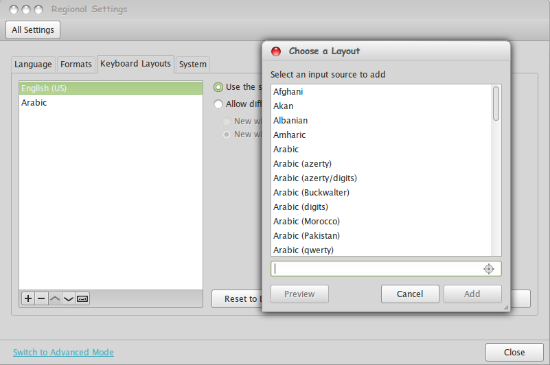 Menambahkan Arabic Keyboard Layout di Linux - Menulis Arab menulis arab, cara menulis arab di linux, keyboard arabic di linux