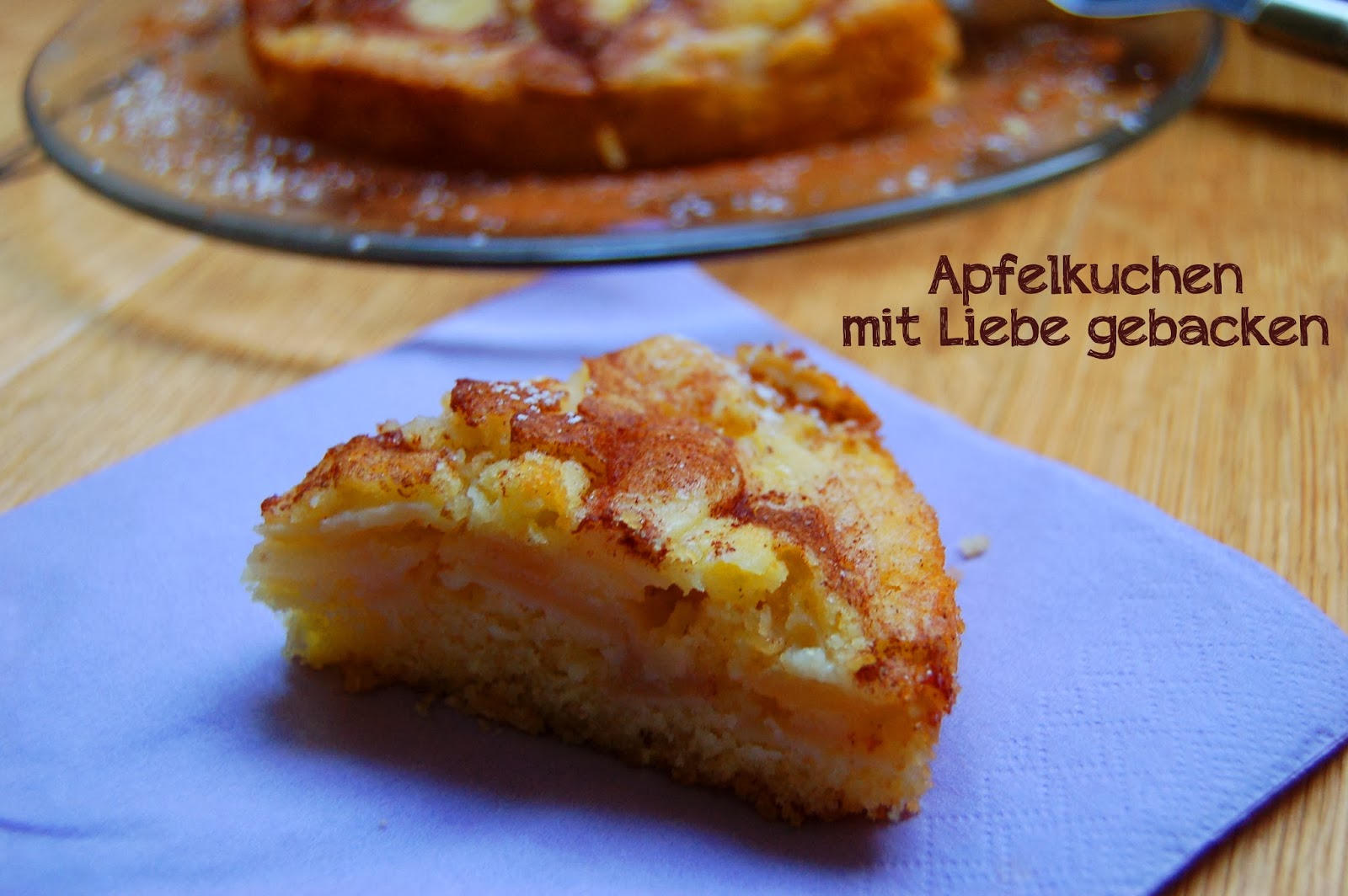 Apfelkuchen: himmlisch lecker! ~ Julys süße Versuchung