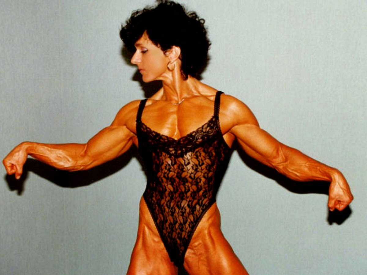 80's Female Muscle Christa Bauch