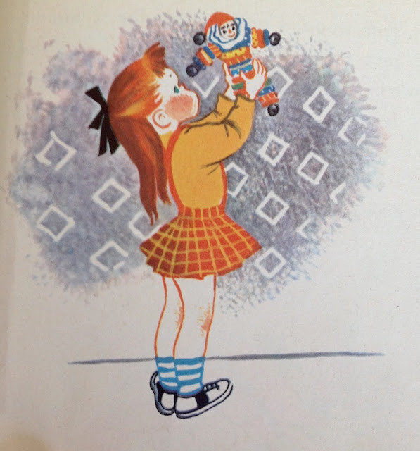 The Literate Quilter Jingle Bell Jack, a 1955 YoYo Clown Doll