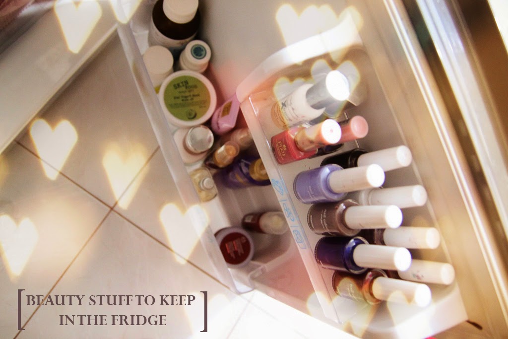 BEAUTY STUFF TO KEEP IN FRIDGE Fretty Anggeni
