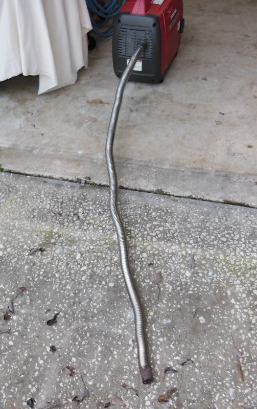 Living Prepared Honda 2000i Generator Exhaust Extension