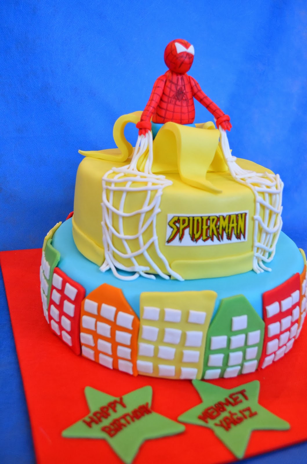 Le Bakery Butik Pasta Spiderman Pastalar