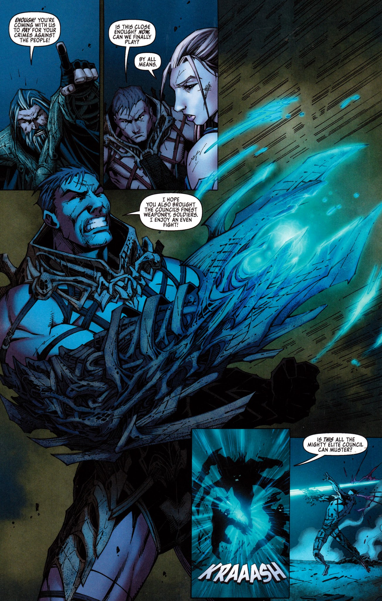Read online Michael Turner's Fathom: Kiani comic -  Issue #2 - 21