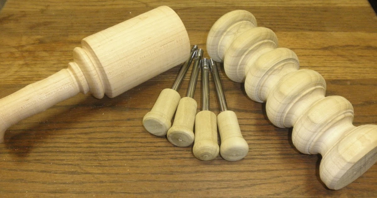 Turning A Wooden Mallet - just believe