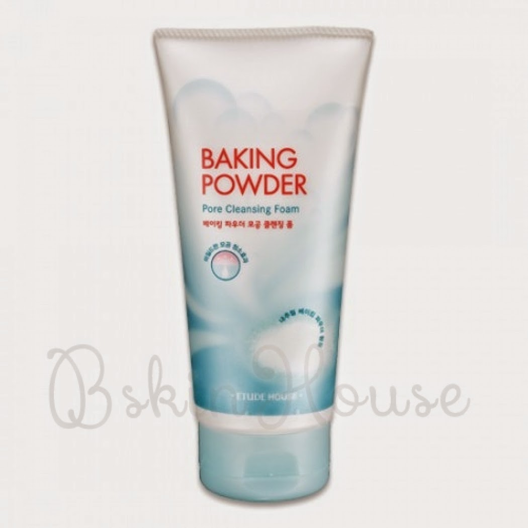 Peachy Pink Sisters Etude House Baking Powder Pore Cleansing Foam