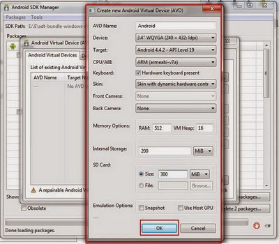 Cara Install Emulator Android SDK di Windows Cara Install Emulator Android SDK di Windows