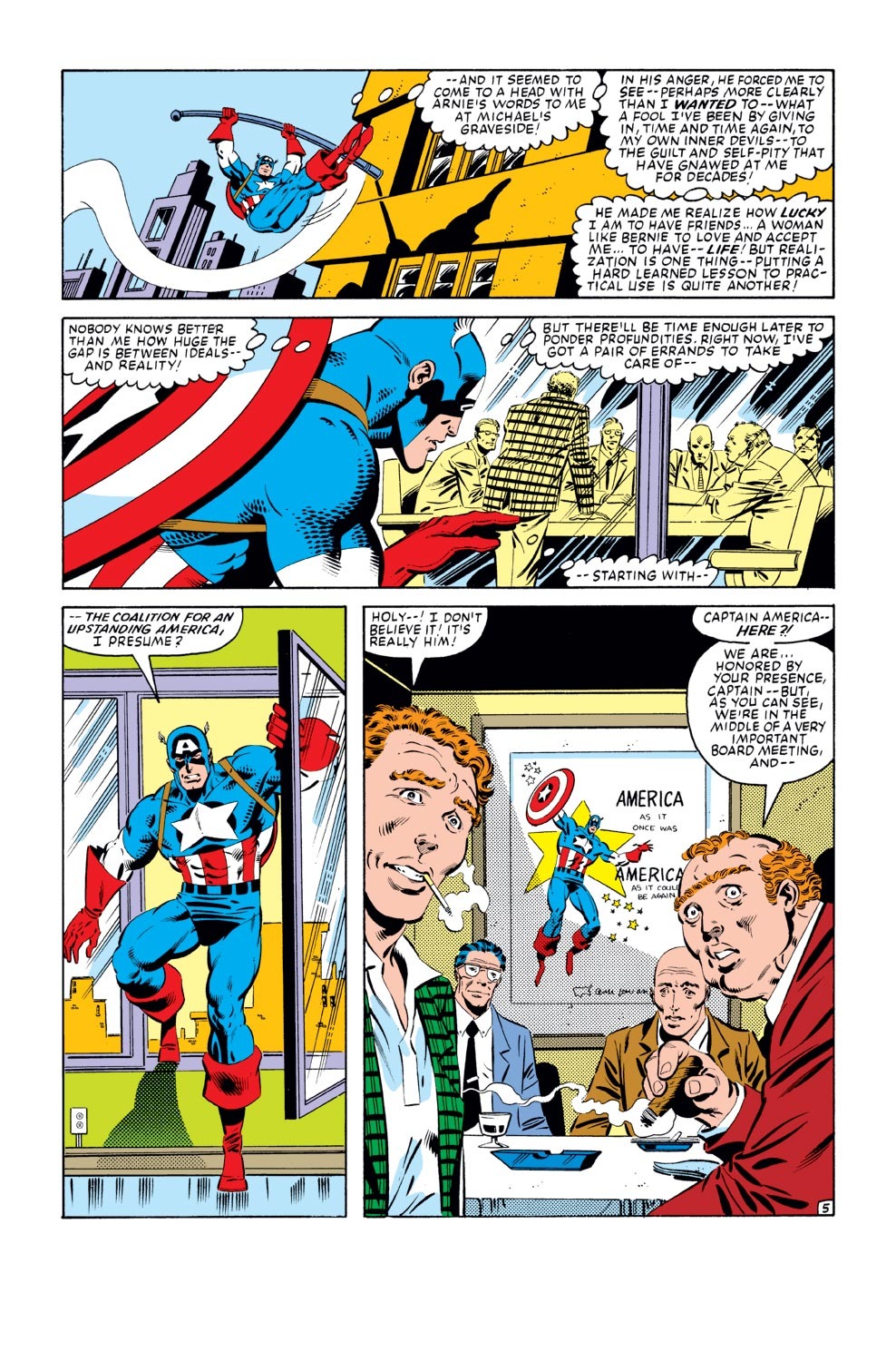 Read online Captain America (1968) comic - Issue #280 - 6