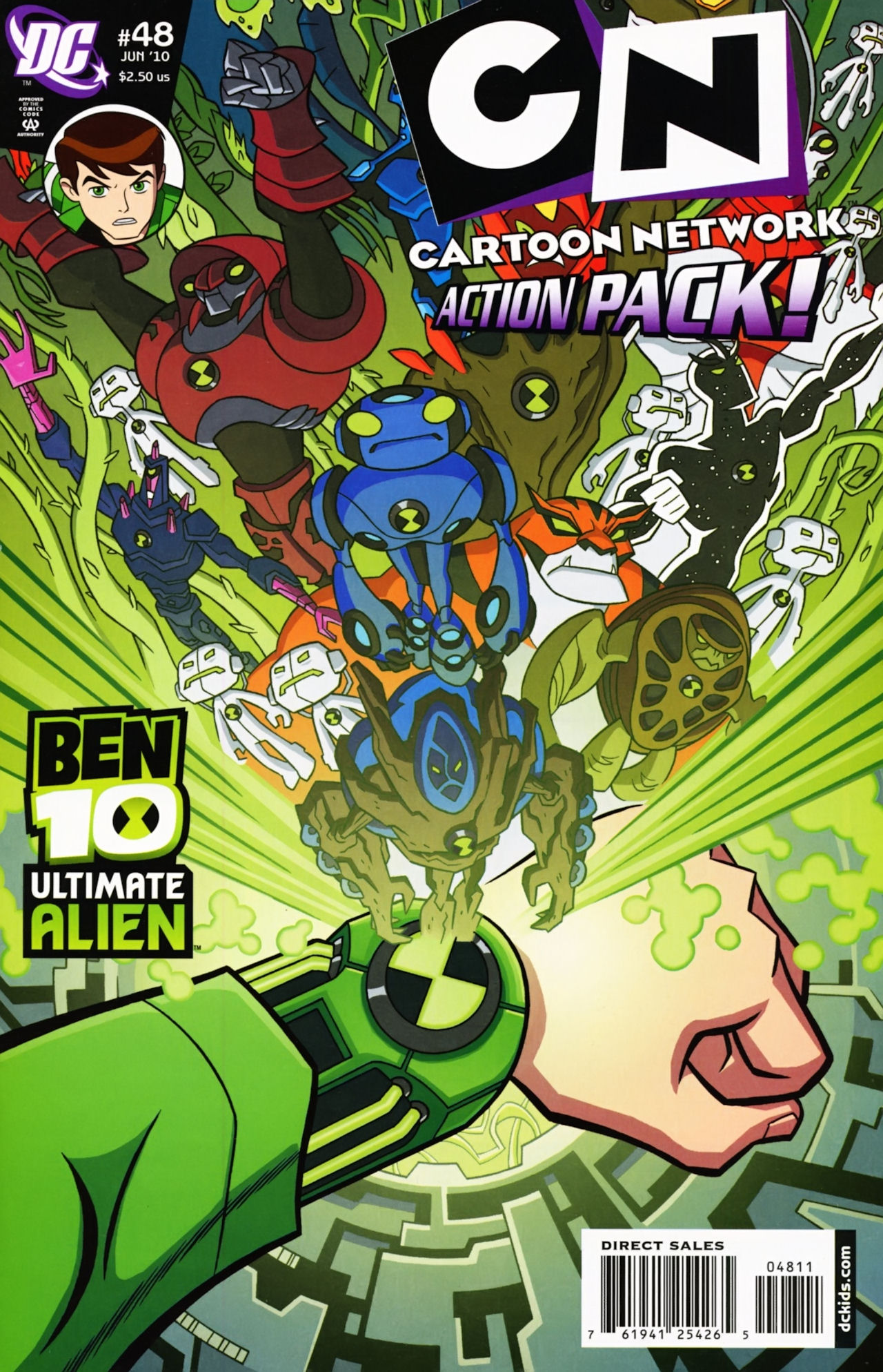 Read online Cartoon Network Action Pack comic -  Issue #48 - 1