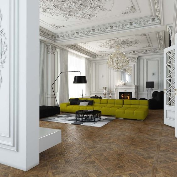Eye For Design: Decorating Paris Apartment Style.........A Grand Mix Of