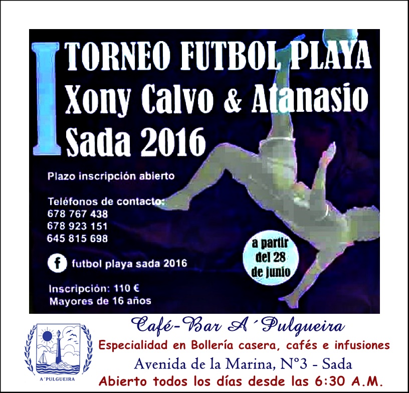 Torneo Fútbol Playa "Xoni Calvo & Atanasio" en Sada