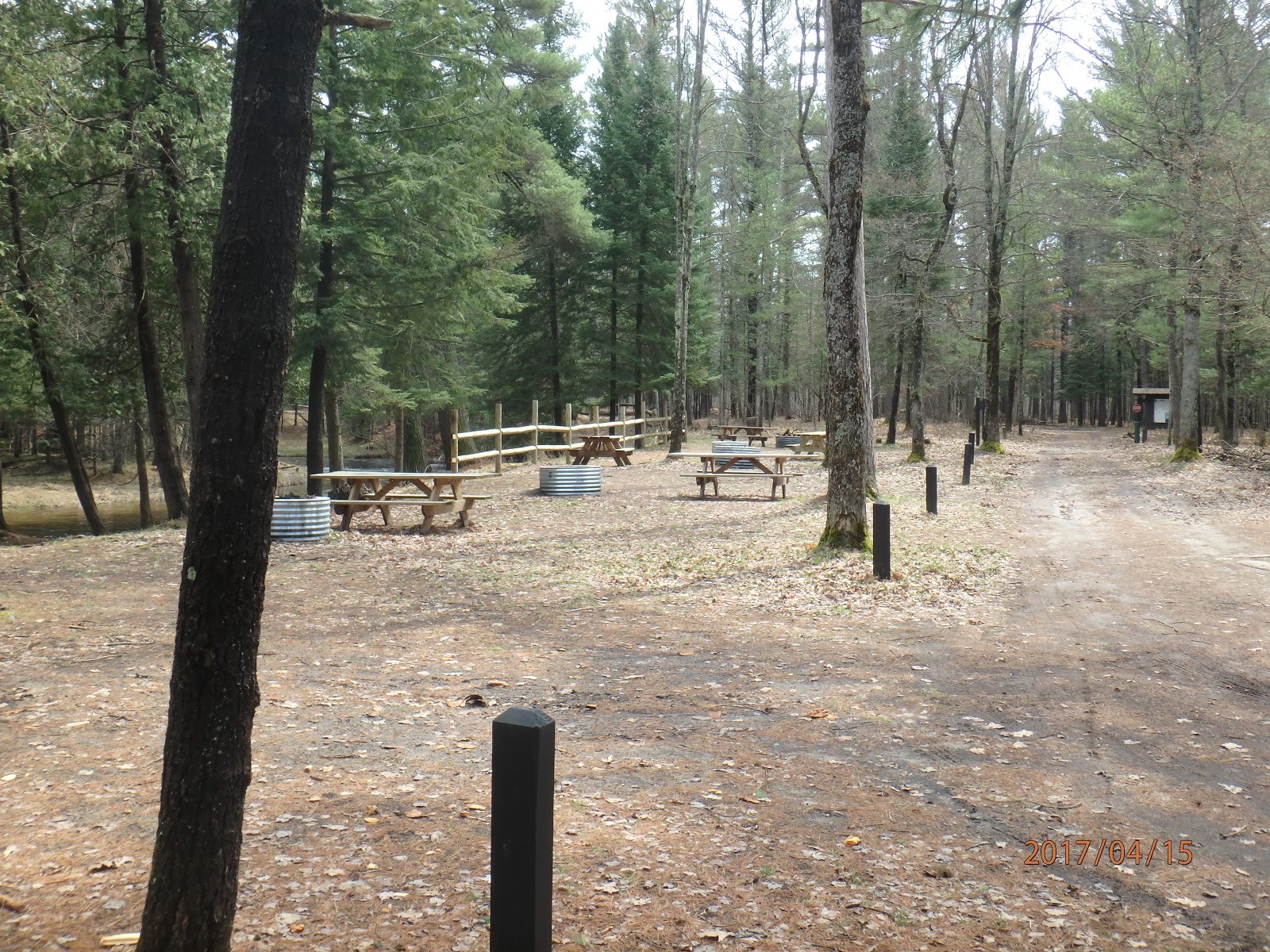 Amber Liquid Anglers and Sportsmen Boardman River, Forks Campground