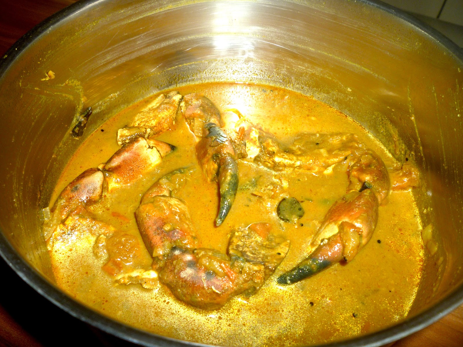 Sang's Recipes Nandu Kulambu (CRAB GRAVY)