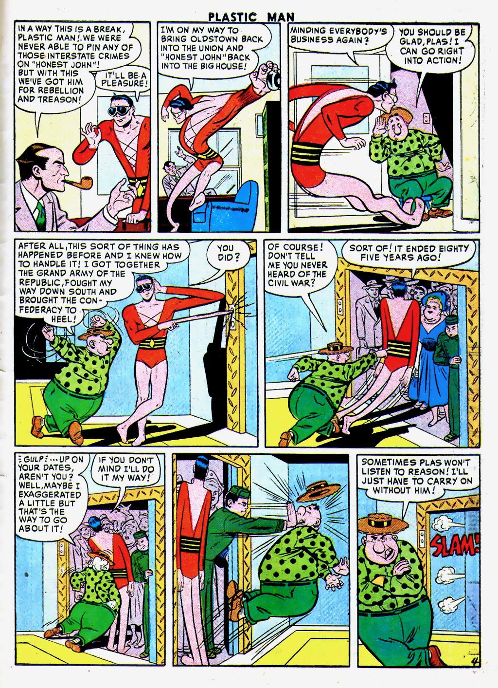 Read online Plastic Man (1943) comic -  Issue #61 - 27