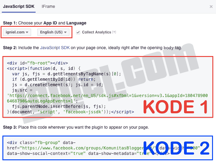 Cara Membuat Facebook Group Plugin Untuk Blogger dan Wordpress