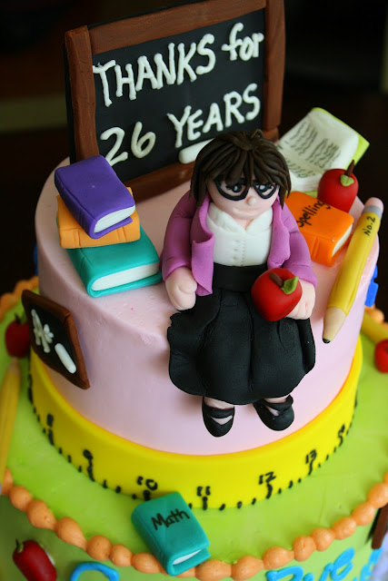 Claudine Happy Retirement Cake