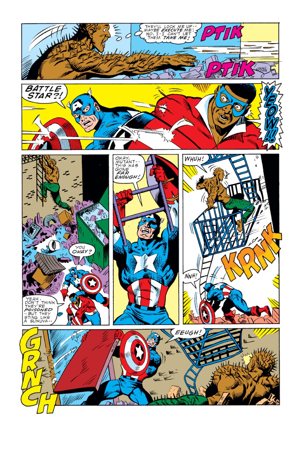 Read online Captain America (1968) comic -  Issue #343 - 4