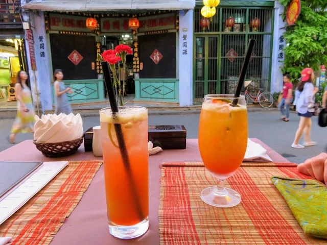 Cocktails in Hoi An Vietnam