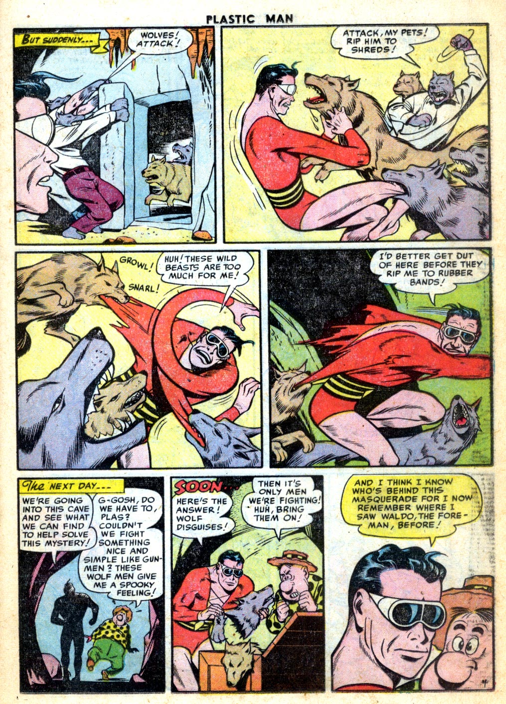 Read online Plastic Man (1943) comic -  Issue #54 - 21