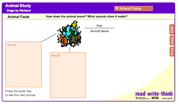 readwrite think animal inquiry readwrite think animal inquiry