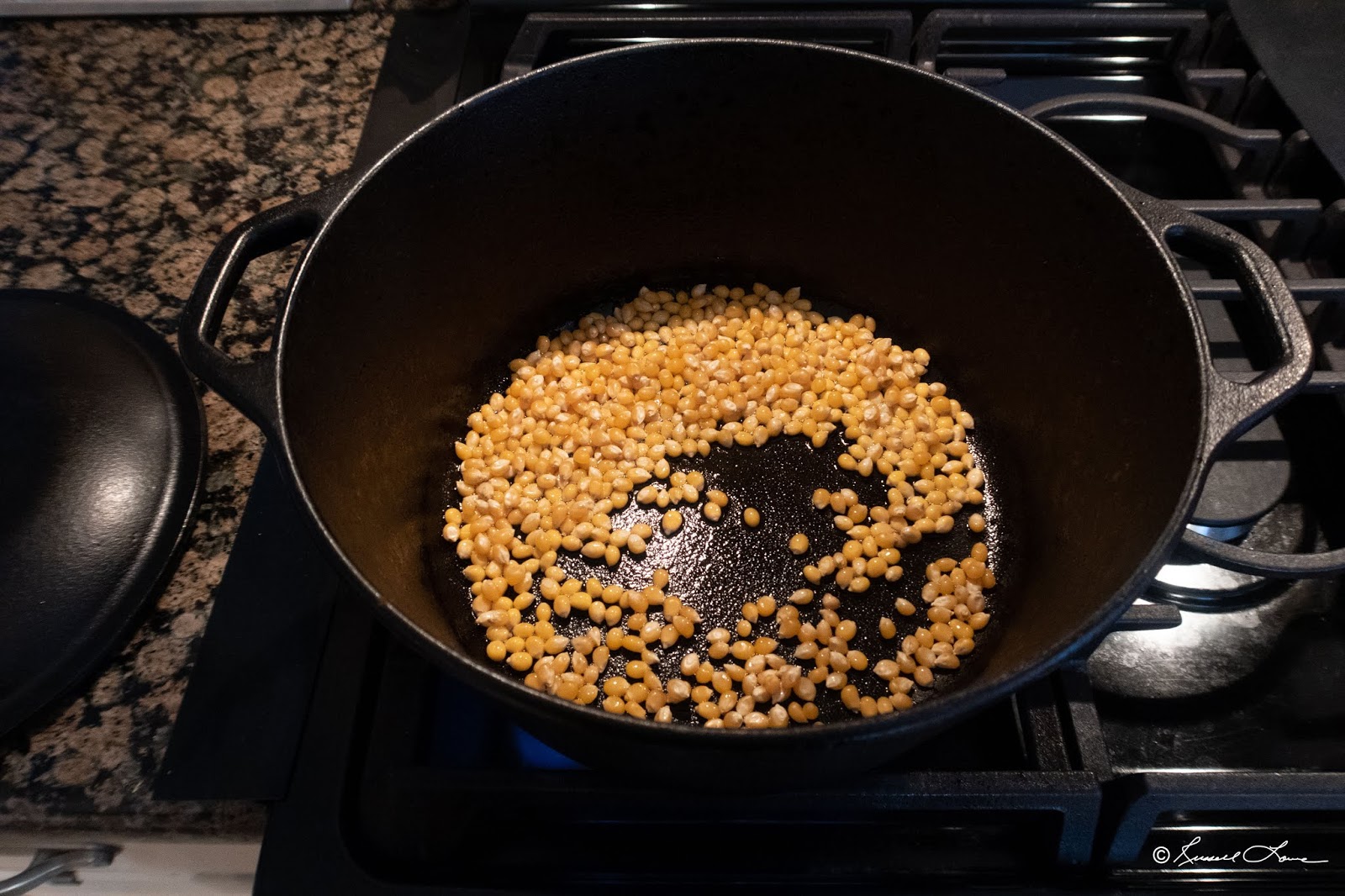 Russ' Culinary Adventures Cast Iron Popcorn Orville Redenbacher