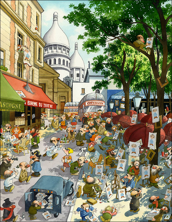 ECC Cartoonbooks Club In memoriam JeanJacques Loup (1936 31/7/2015 )