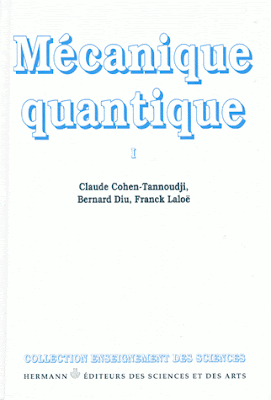 livre mecanique quantique cohen tannoudji gratuit