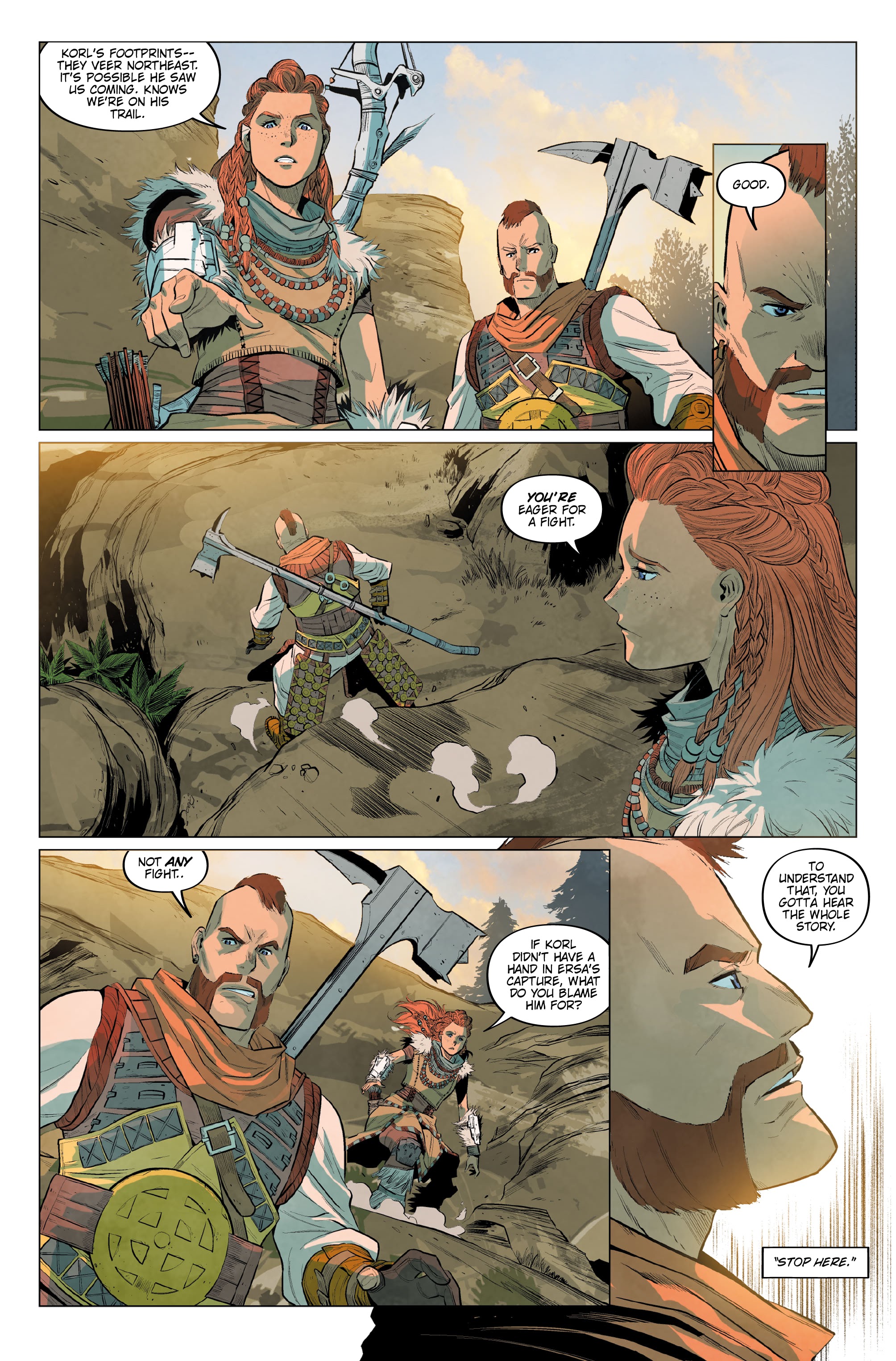 Read online Horizon Zero Dawn (2021) comic -  Issue #1 - 19