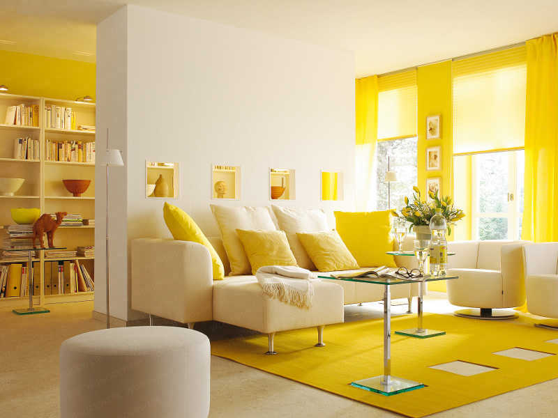 Yellow-Living-Room