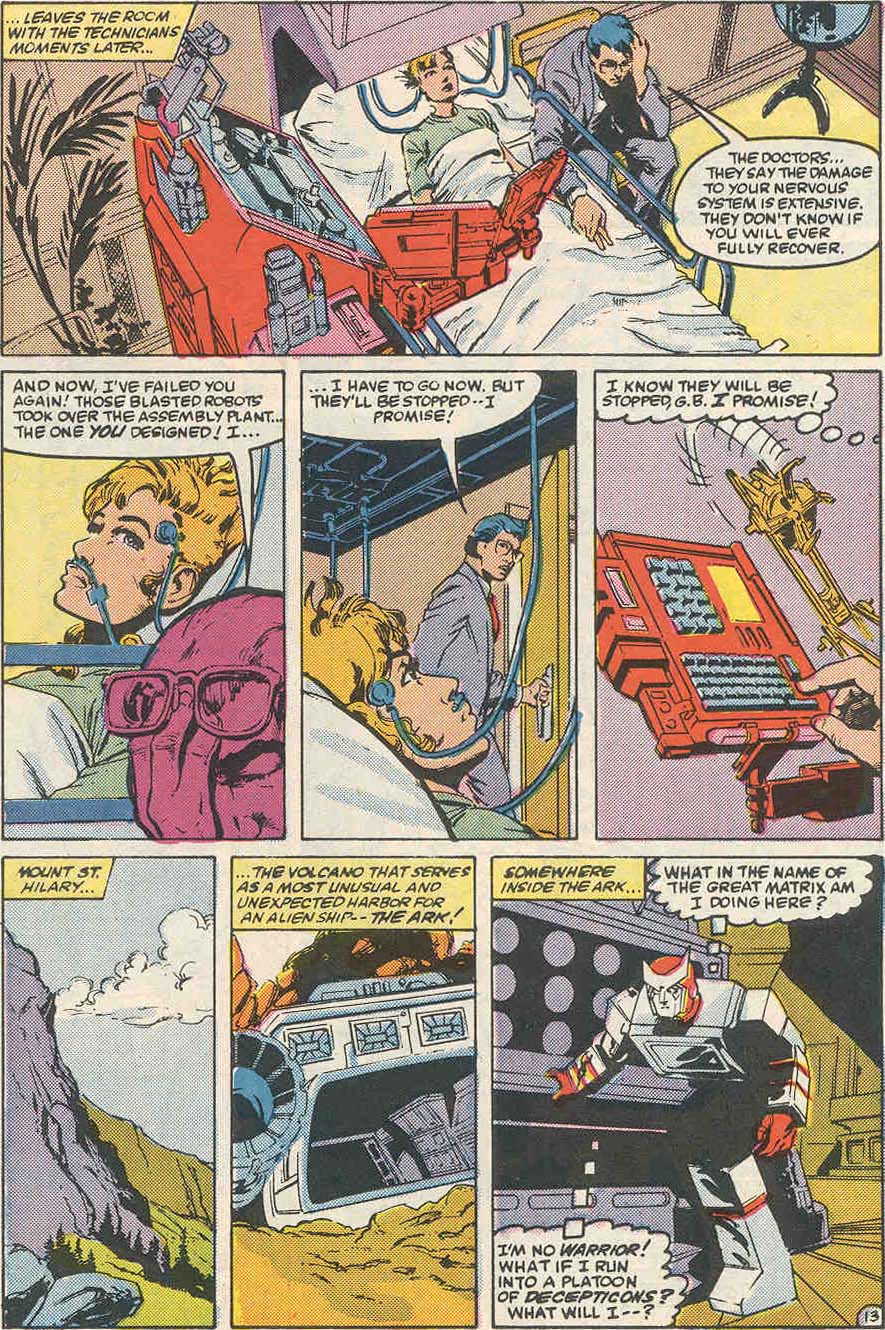 Read online The Transformers (1984) comic -  Issue #7 - 14