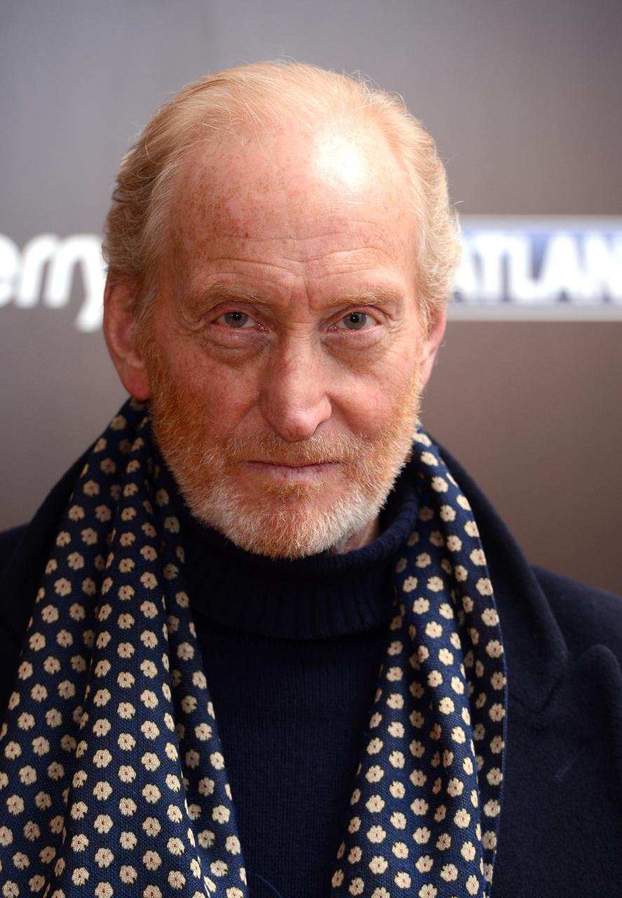 Actor Charles Dance Charles was at the launch of Got