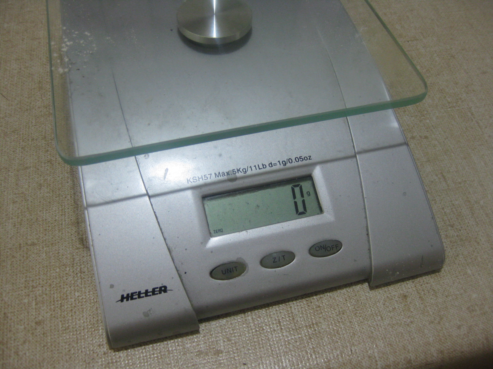 Measuring ingredients, by weight, the easy way!