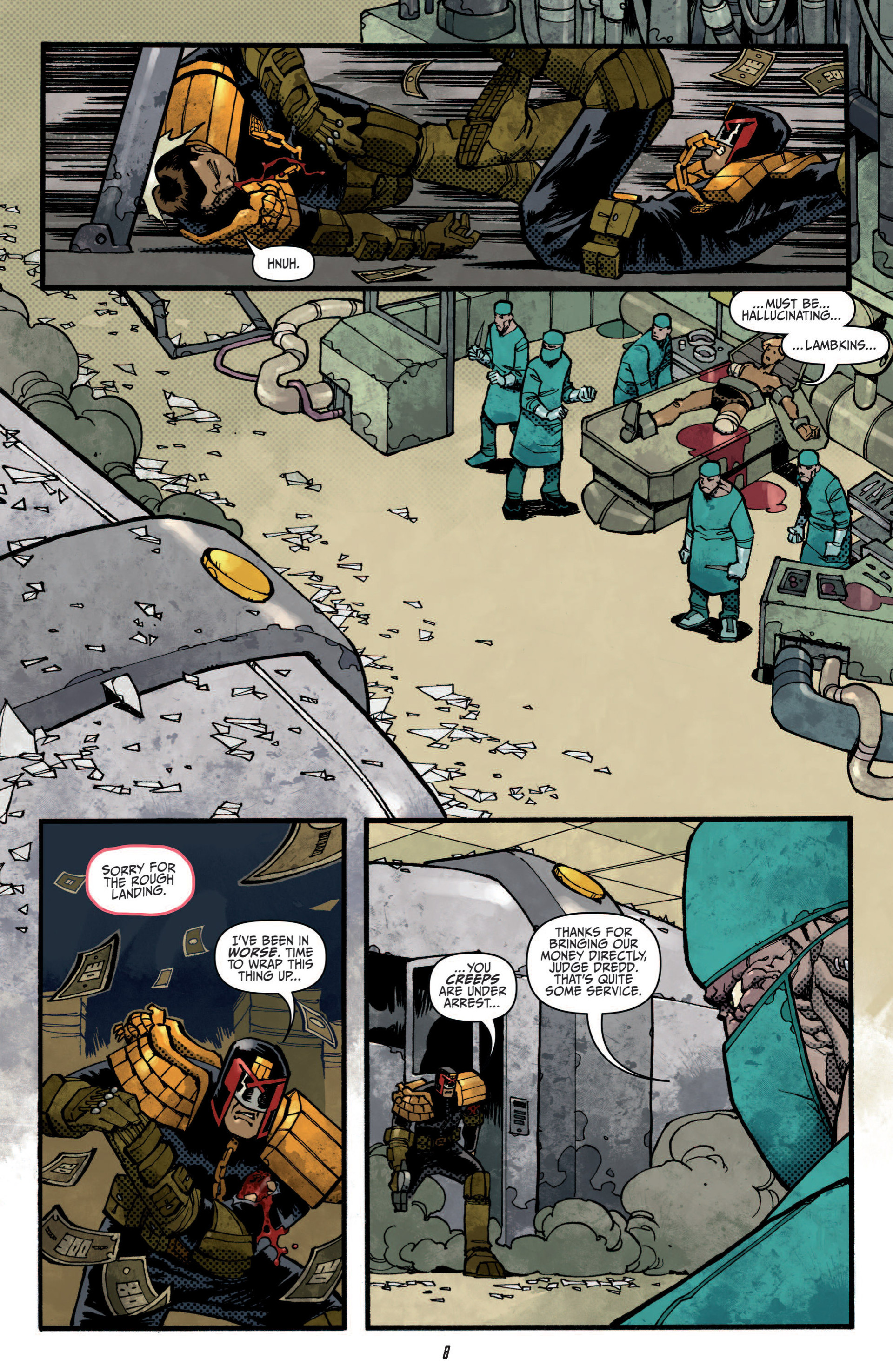 Read online Judge Dredd (2012) comic -  Issue #4 - 11