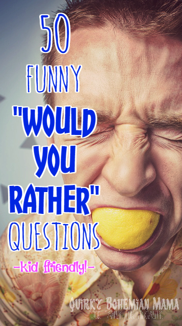 Funny Would You Rather Over 50 Questions Party Game Instant 