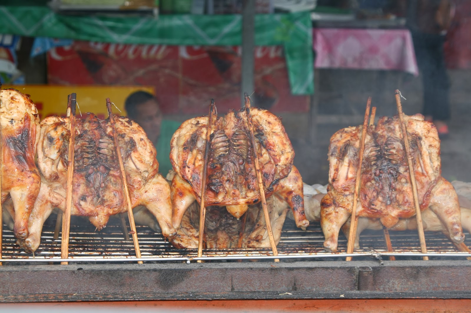 Thailändische Koch-Rezepte: Gegrilltes Huhn - Gai Jaang