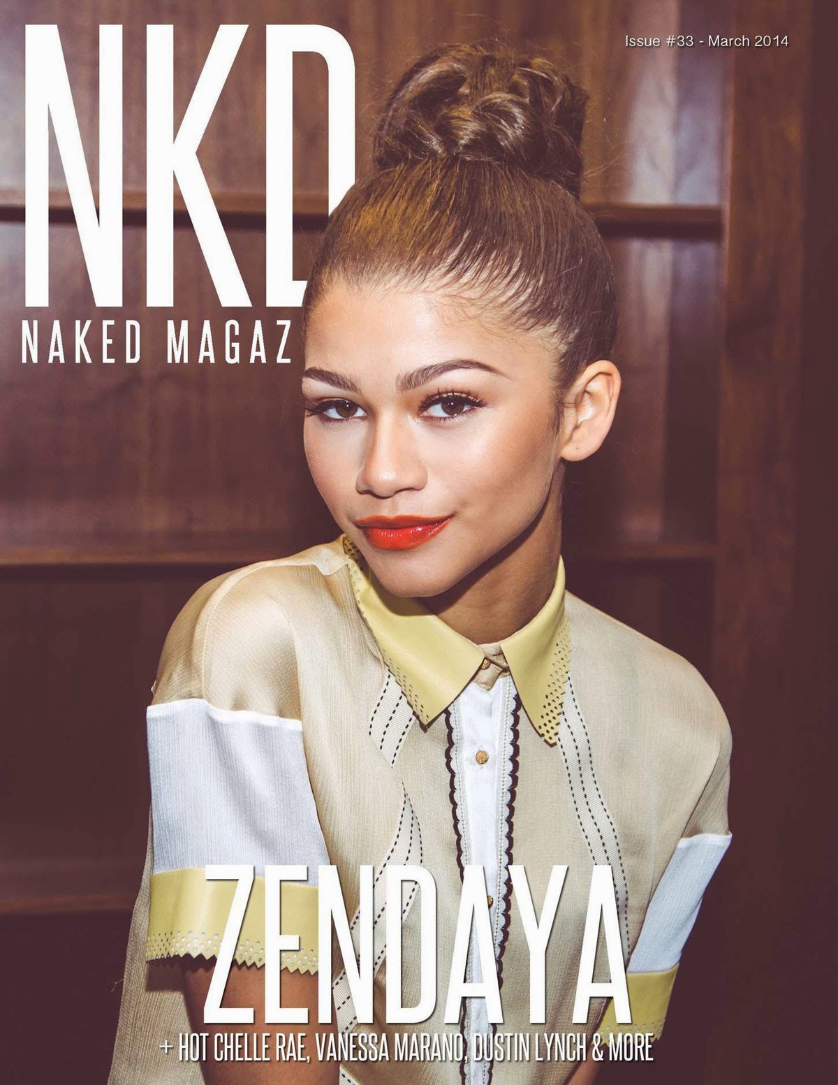 Celebs Galaxy: ZENDAYA COLEMAN in NKD Magazine, March 2014