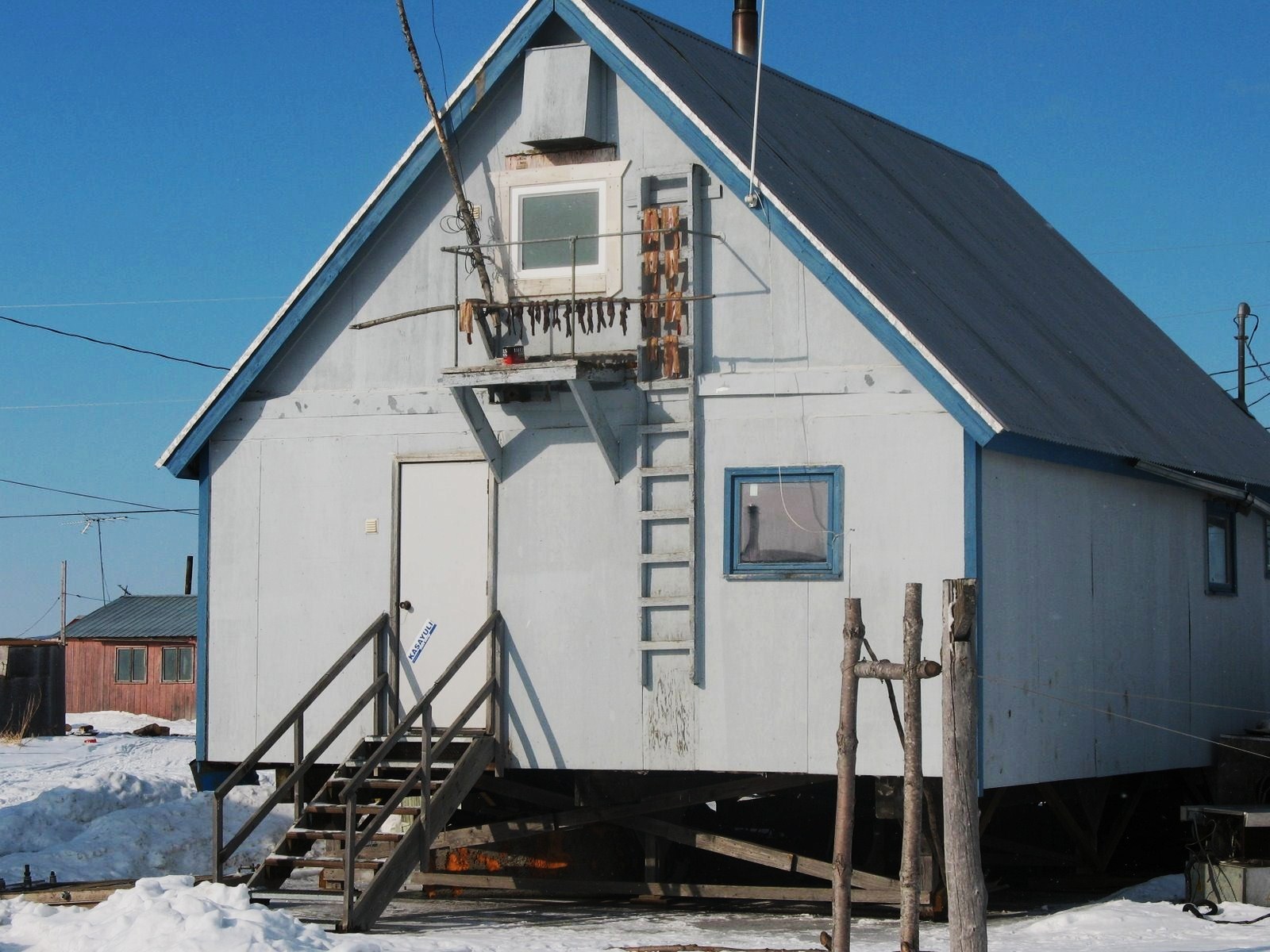 Ultima Thule Kwethluk, a small Yup'ik village in Alaska's hinterland, served by hovercraft