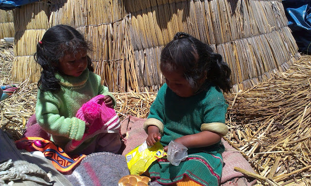 Jezioro Titicaca w Peru