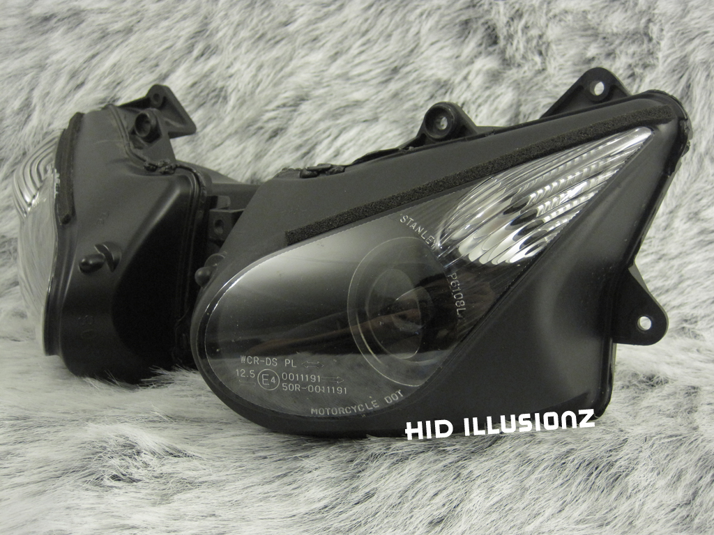 HID ILLUSIONZ Kawasaki Ninja ZX10R Morimoto Mini D2S Projector HID