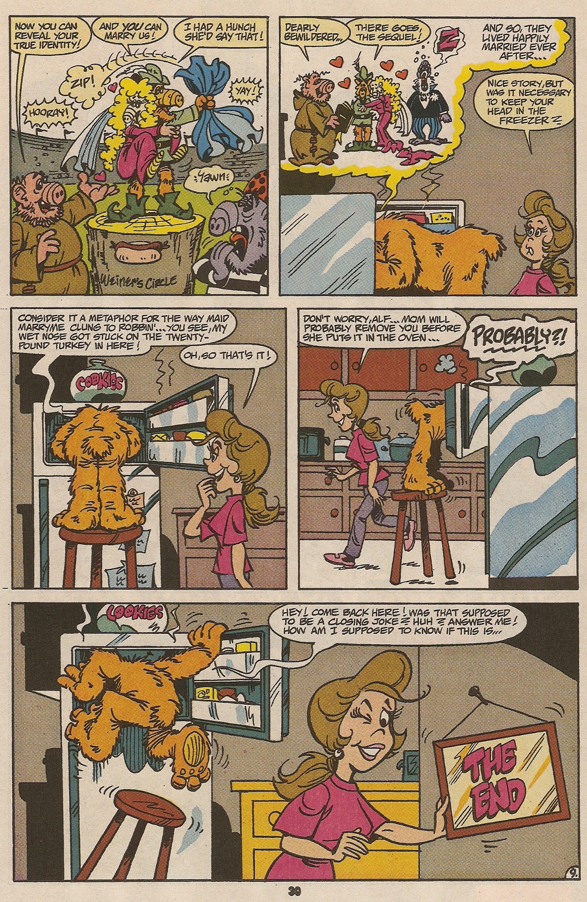 Read online ALF comic -  Issue #47 - 31