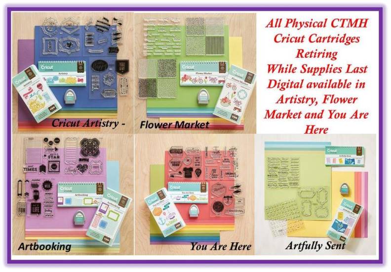 Purpleglo Creations CTMH Cricut Cartridges Cricut Retiring Physical