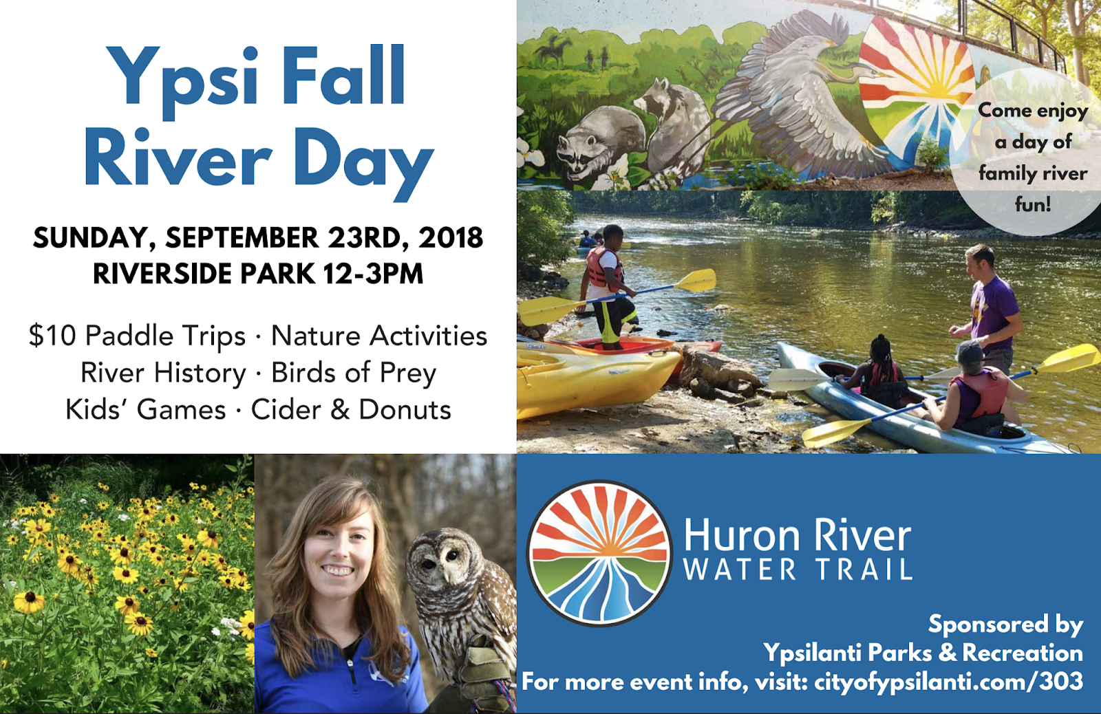 Damn Arbor Fall River Day this Sunday in Ypsilanti