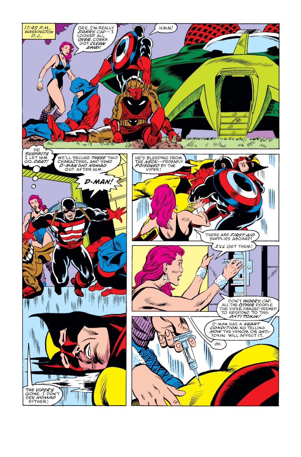 Read online Captain America (1968) comic - Issue #344 - 13
