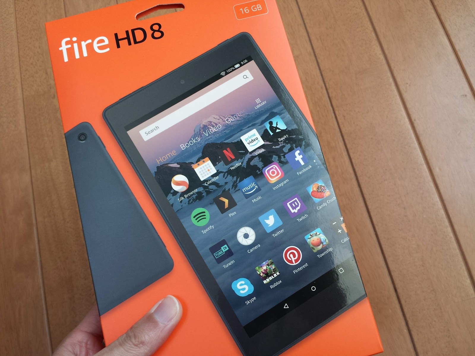 新型Fire HD8をポチる 2018モデル