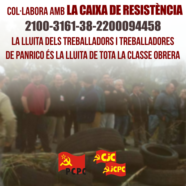 Col·labora en la lluita de Panrico!