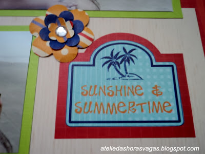 scrapbook summer praia ferias