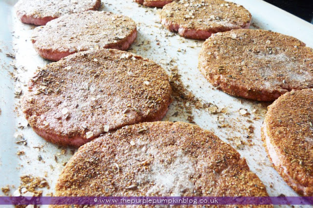 Spice Rubbed Moroccan Lamb Burgers at The Purple Pumpkin Blog