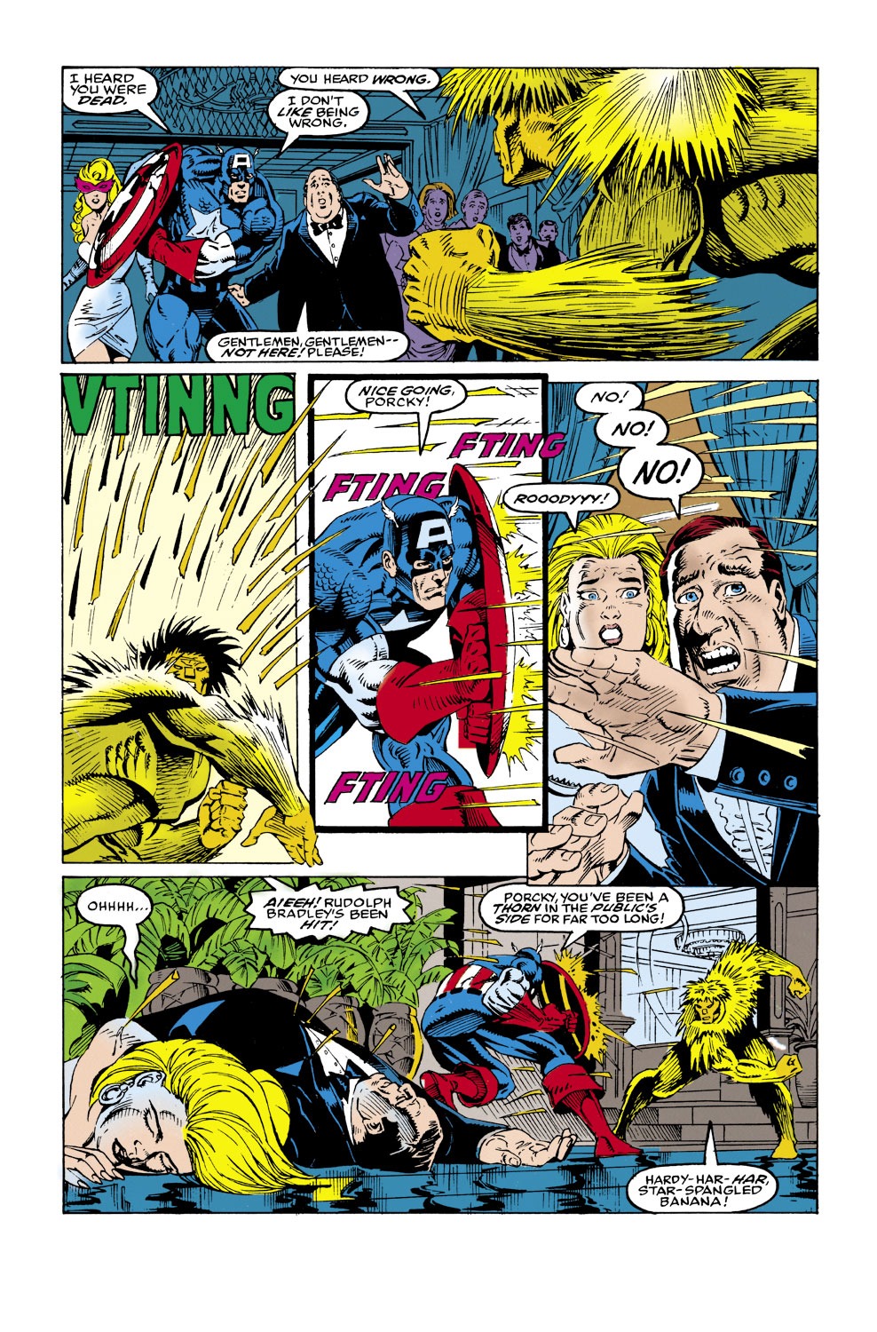 Read online Captain America (1968) comic -  Issue #425 - 16